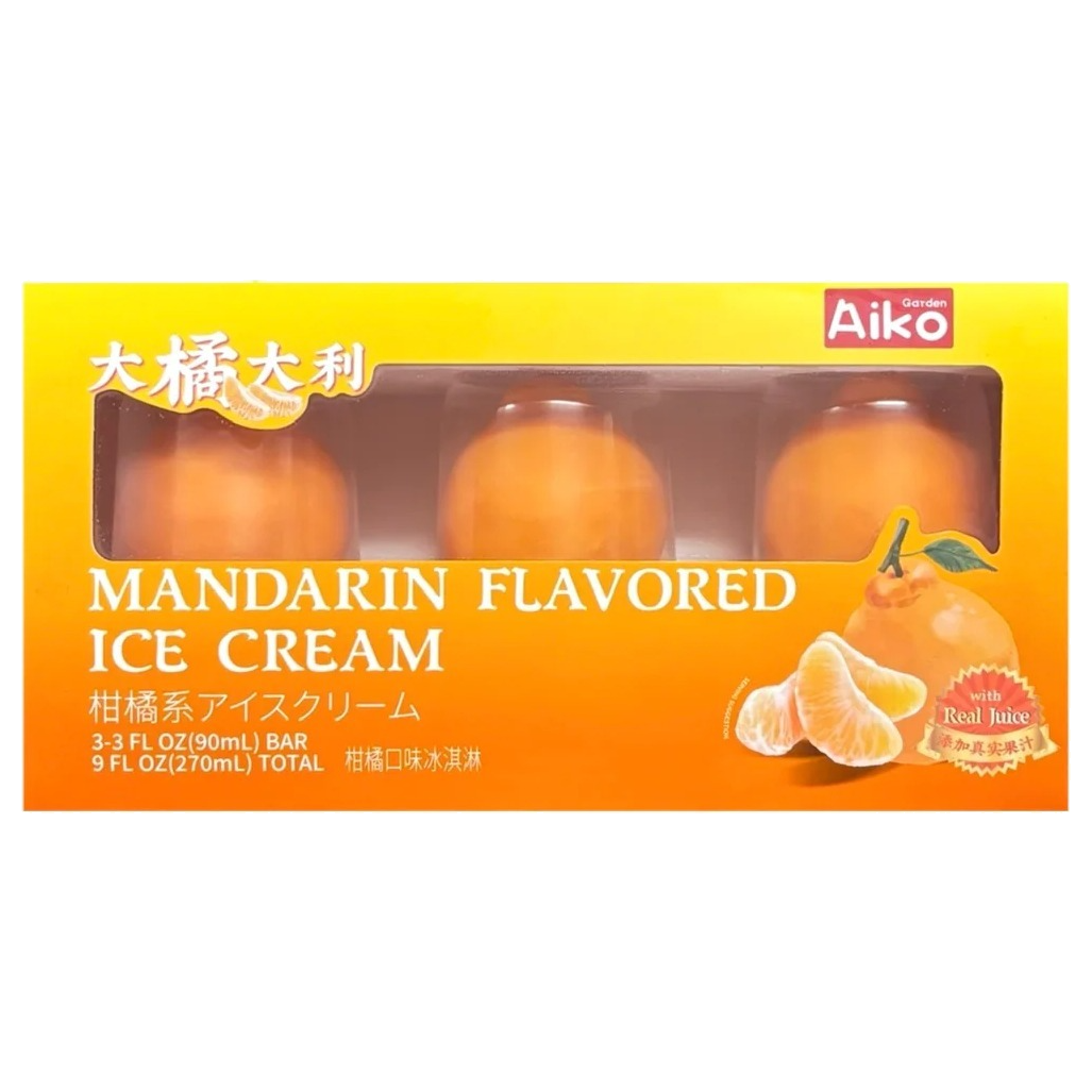 AIKO Garden Mandarin Flavored Ice Cream