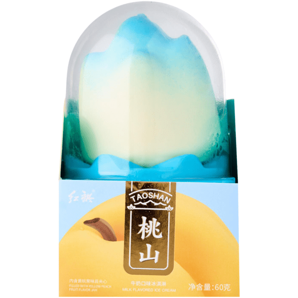 Blue Mountain Peach Yogurt Ice Cream - ( China ) - Exotic Soda Company