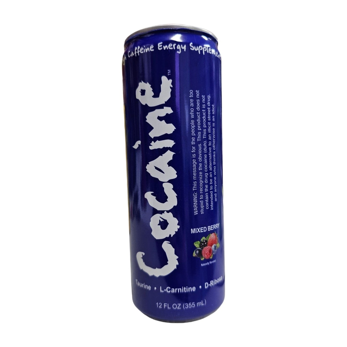 Cocaine Energy Mixed Berry - Exotic Soda Company