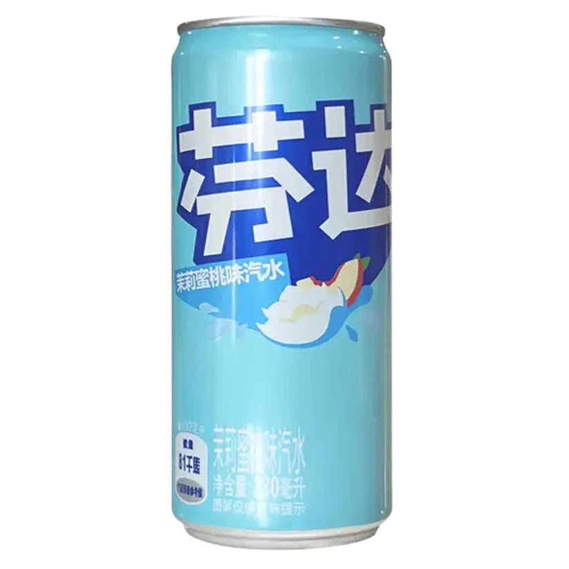 Fanta “Peach Jasmine” can (China) - Exotic Soda Company