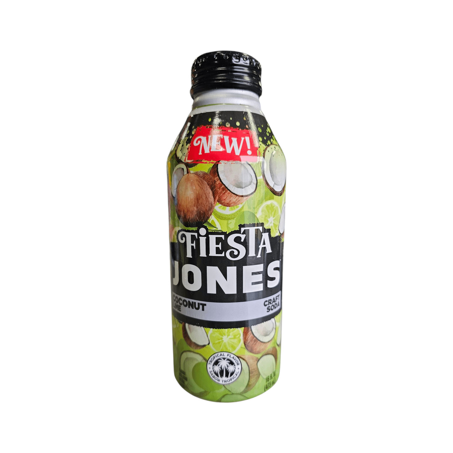 Fiesta Jones Coconut Lime - Exotic Soda Company