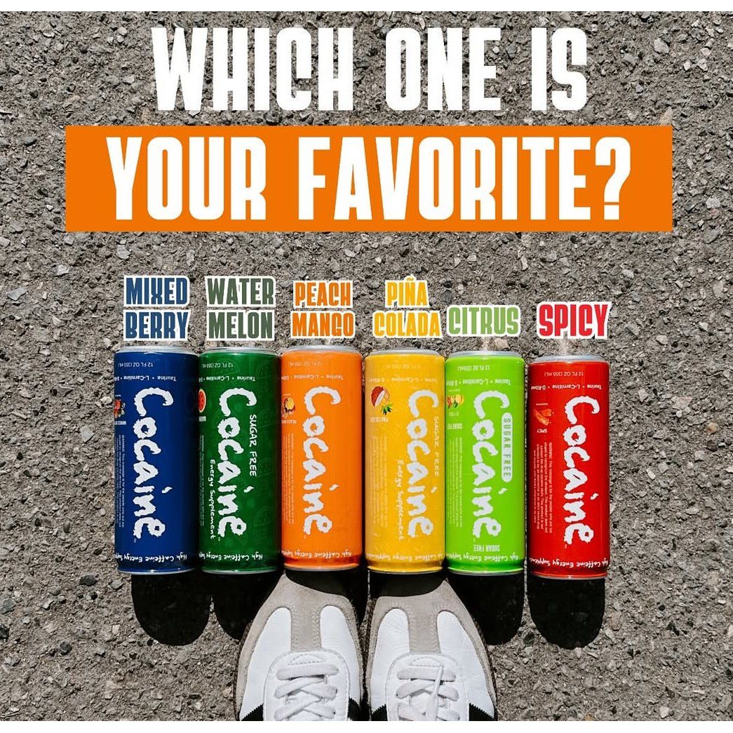 Hype beverages high caffeine energy variety six pack - Exotic Soda Company