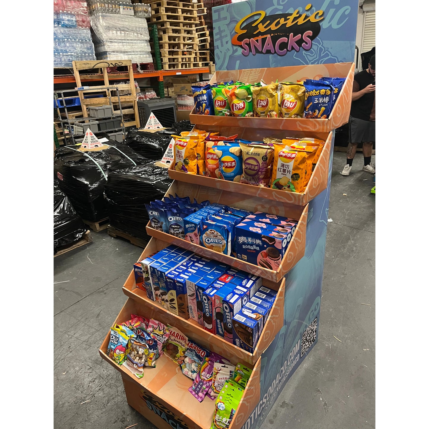 5 Tier Snack Rack - Exotic Soda Company