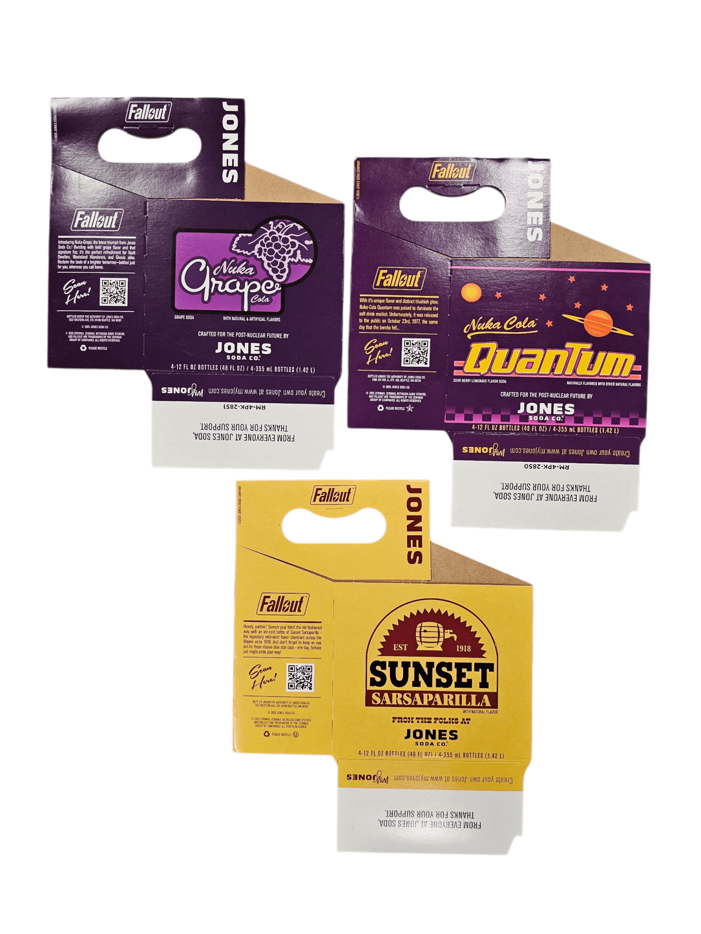 Jones Nuka 4 Pack Carrier Bundle - Exotic Soda Company