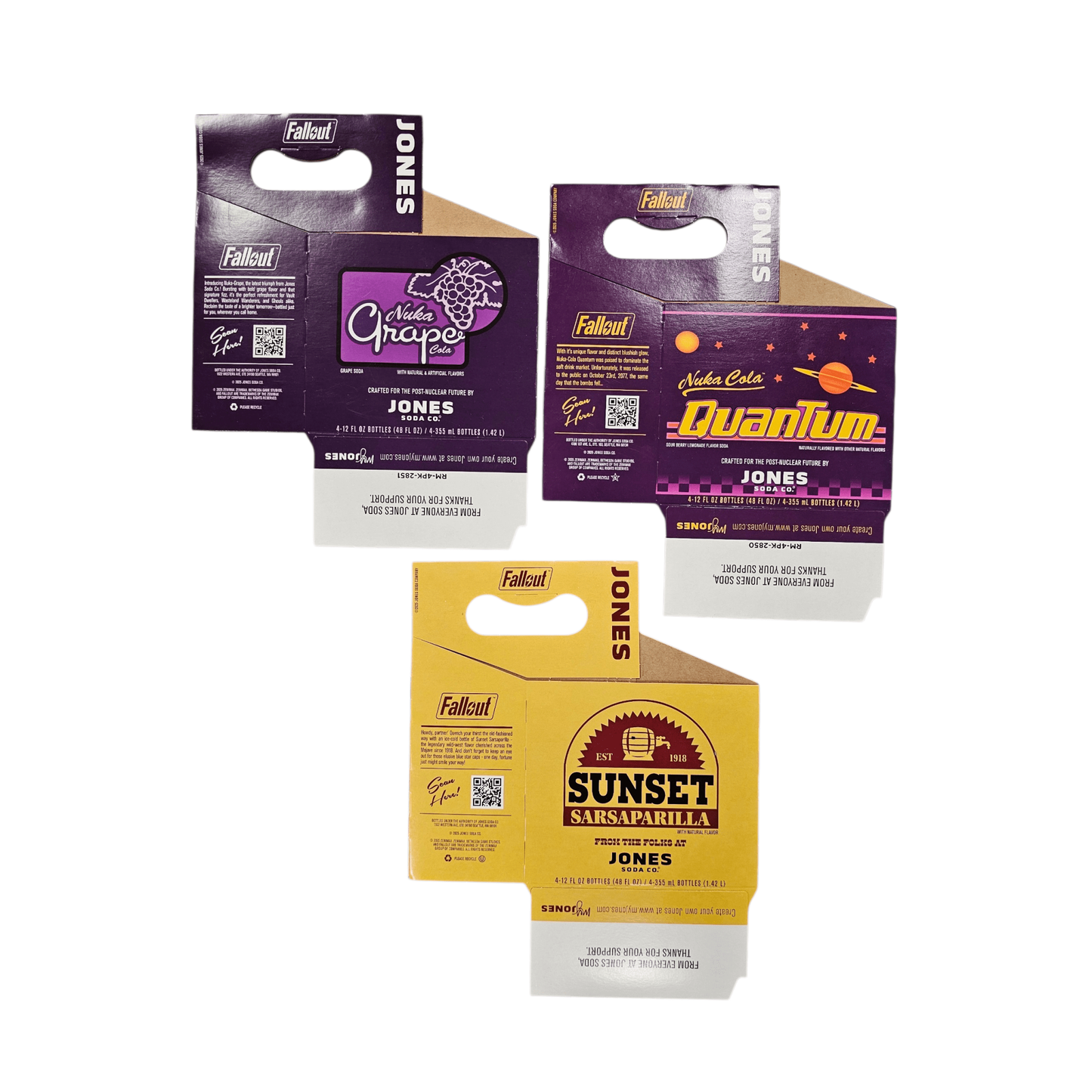 Jones Nuka 4 Pack Carrier Bundle - Exotic Soda Company