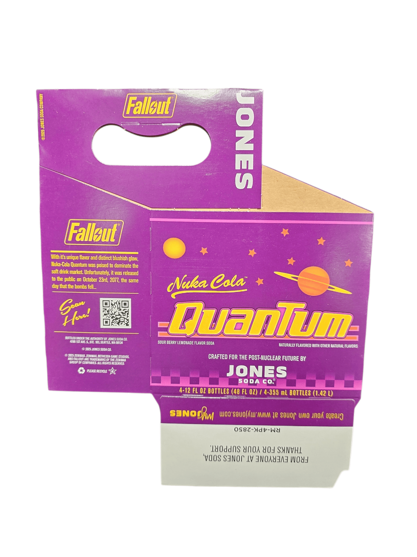 Jones Quantum Nuka Cola 4 Pack Carrier - Exotic Soda Company