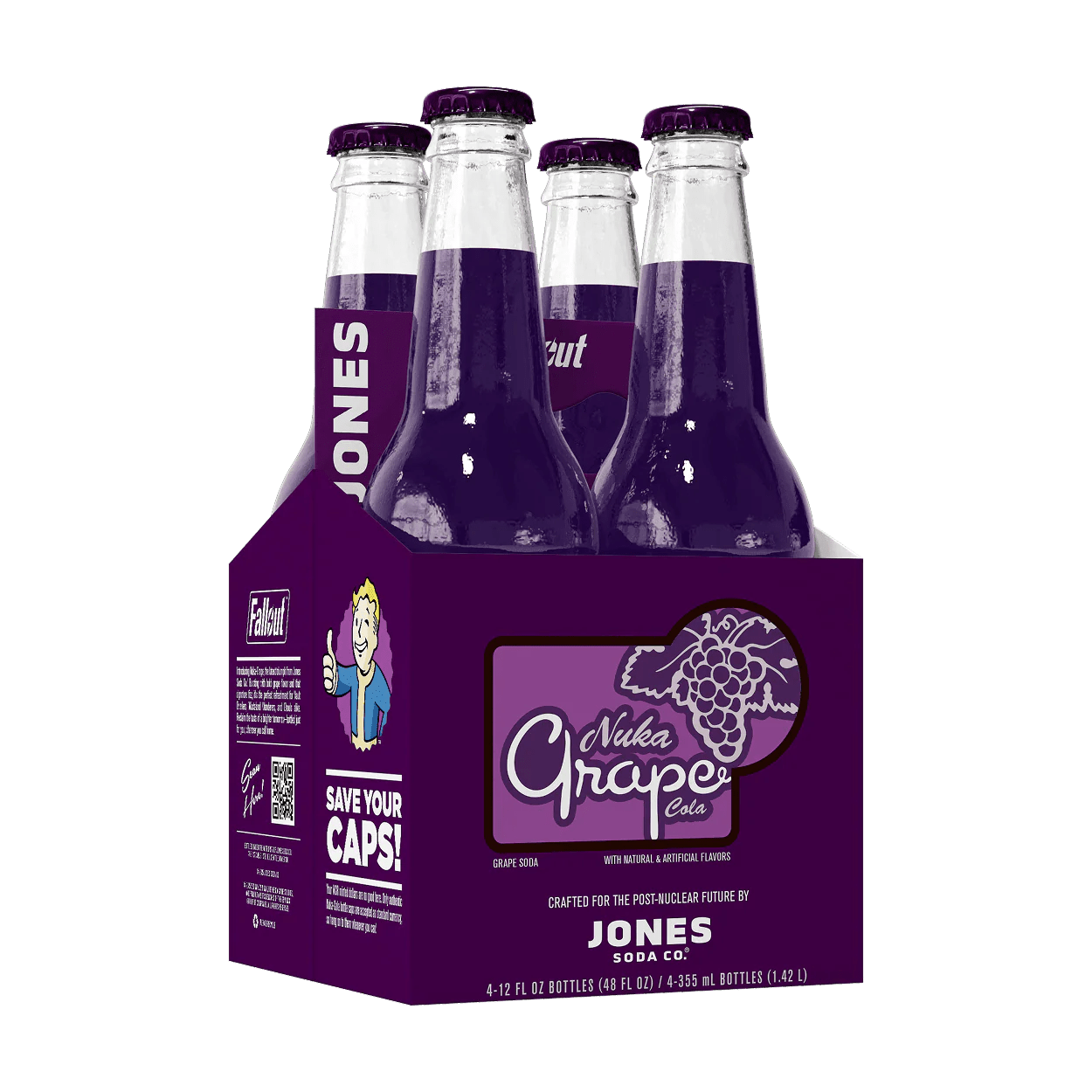 Jones Soda Special Release "Nuka Cola Grape" PRE - ORDER - Exotic Soda Company