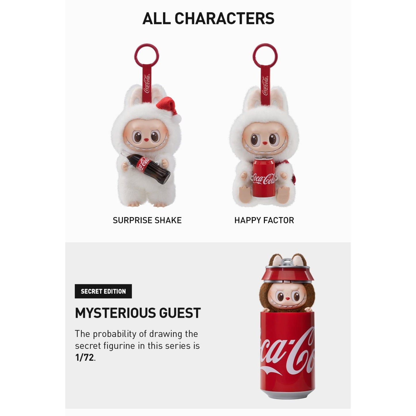 LABUBU THE MONSTERS COCA - COLA SERIES - Vinyl Face Blind Box - Exotic Soda Company