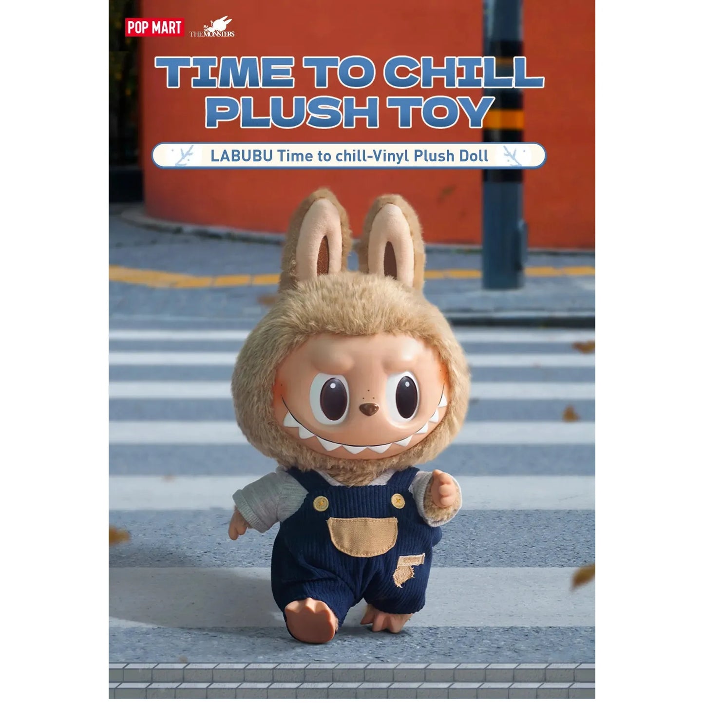 LABUBU Time to chill - Vinyl Plush Doll - Exotic Soda Company