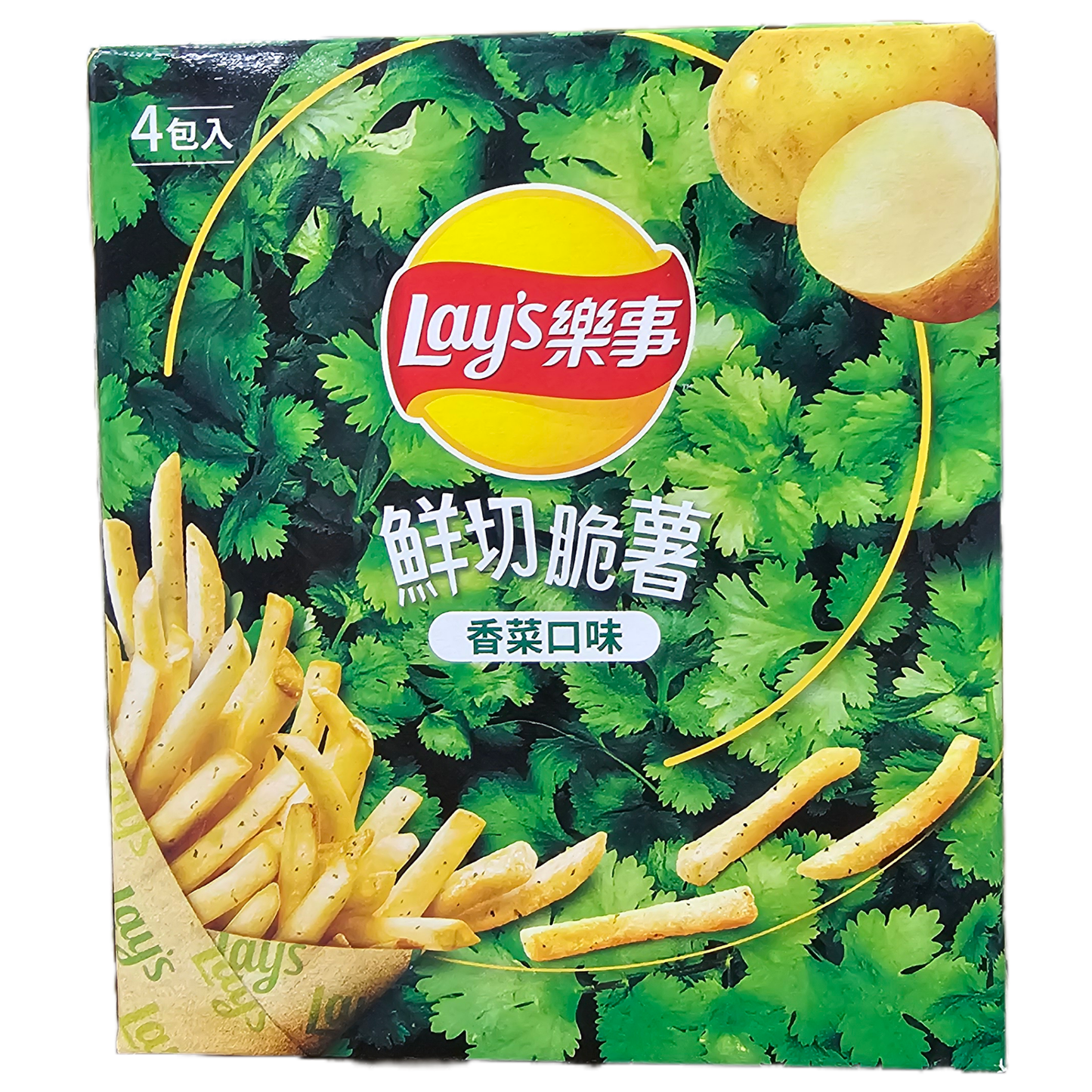 Lays "Cilantro Fries" (Taiwan) - Exotic Soda Company