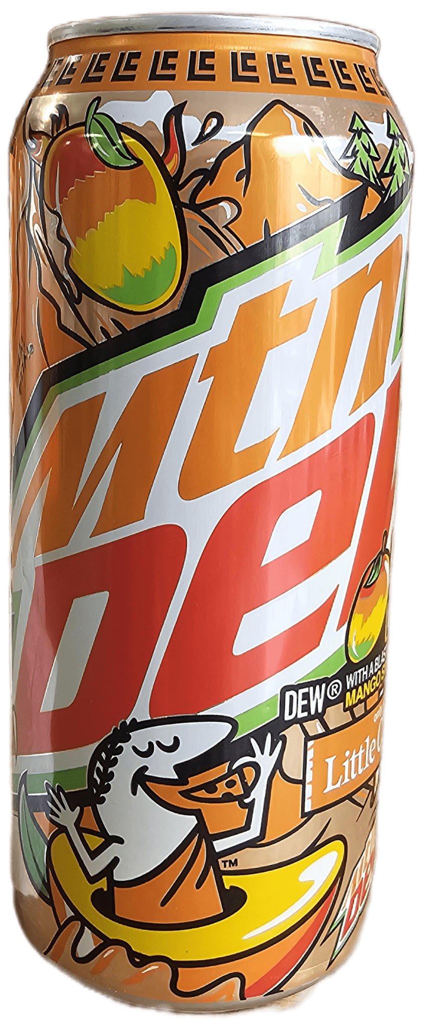 Mtn Dew X Little Caesars Mango Rush (USA) - Exotic Soda Company