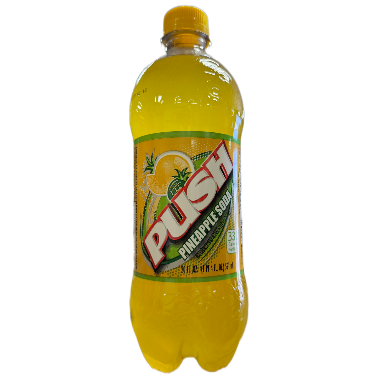 Push "Pineapple" - (Rare American) - Exotic Soda Company