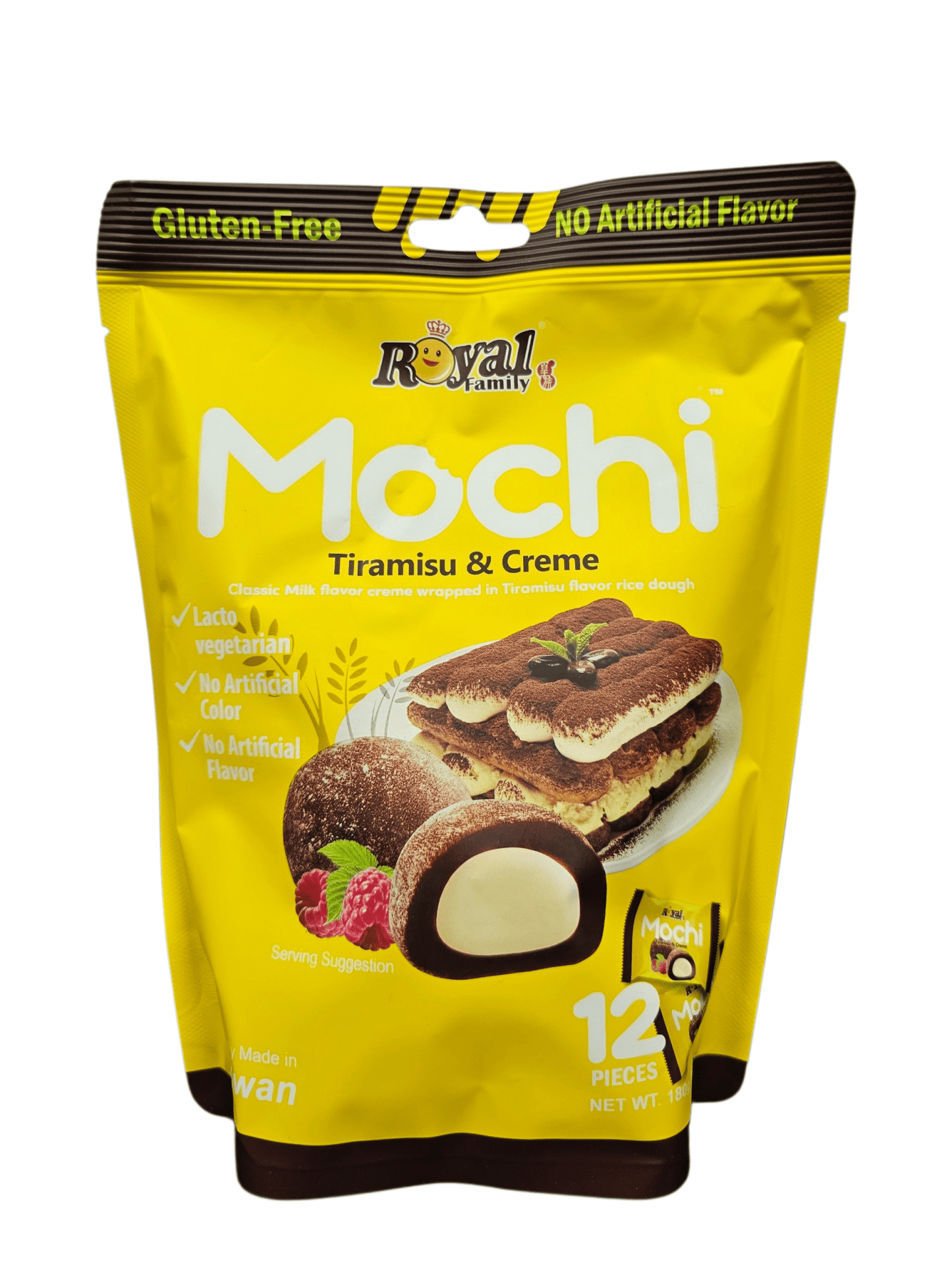 Royal Family Mochi Tiramisu & Creme (Taiwan) - Exotic Soda Company