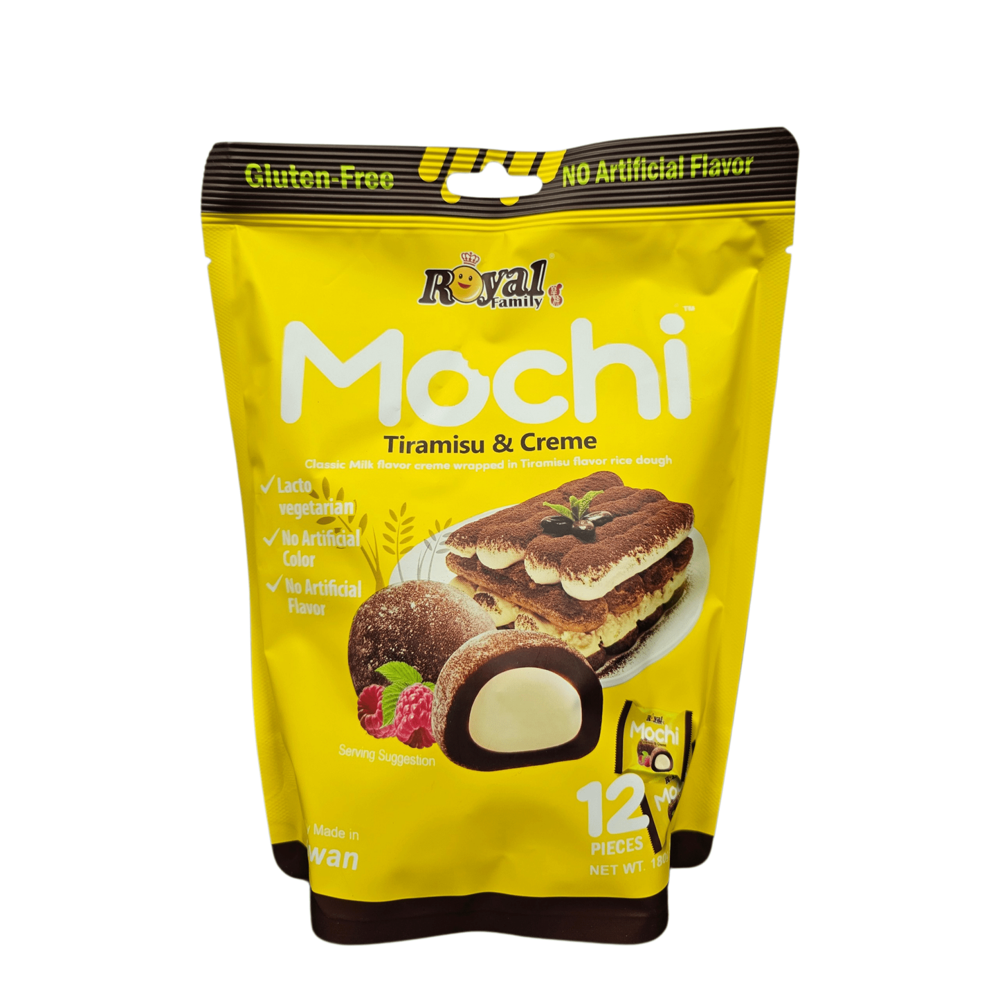 Royal Family Mochi Tiramisu & Creme (Taiwan) - Exotic Soda Company