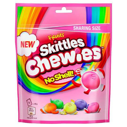 Skittles Chewies No Shell (UK) - Exotic Soda Company