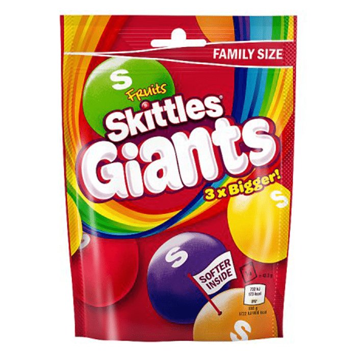 Skittles Giants Share Size (UK) - Exotic Soda Company