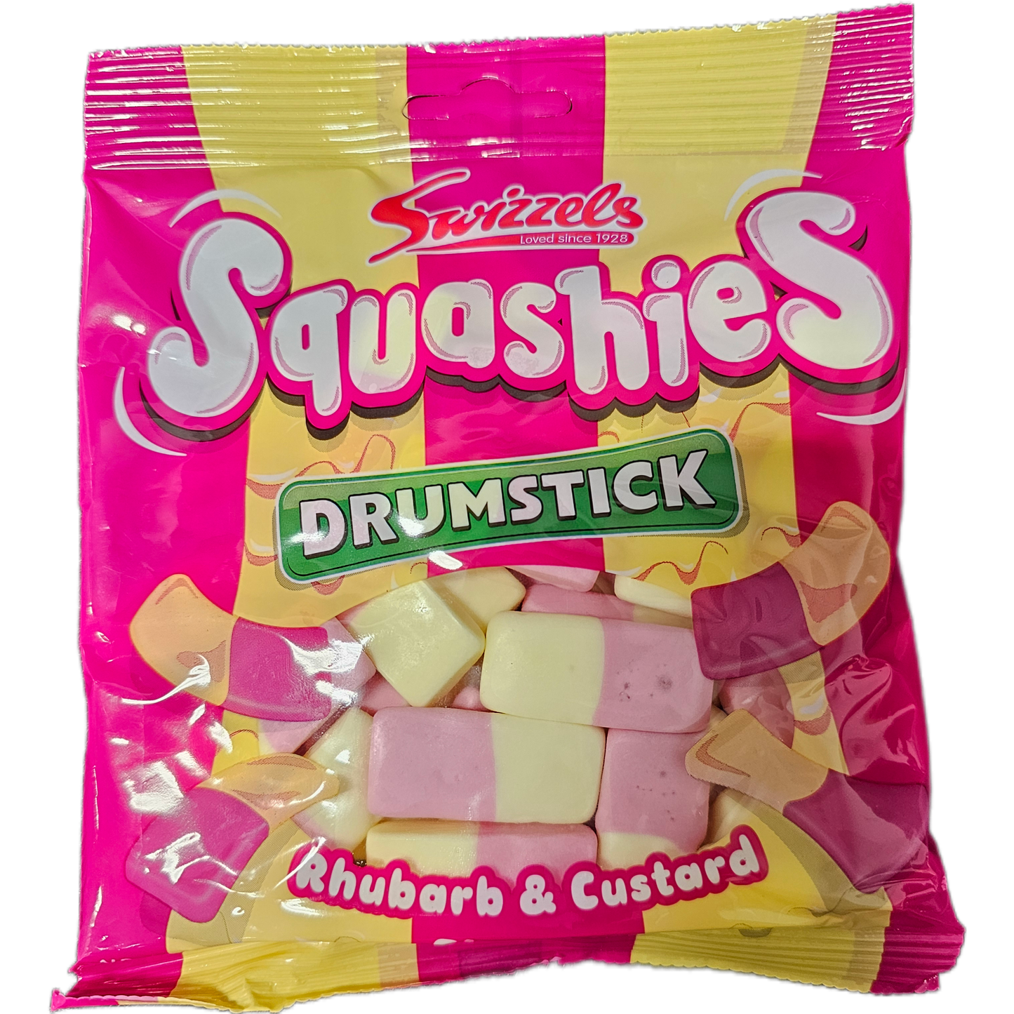 Squashies Rhubarb & Custard (UK) - Exotic Soda Company