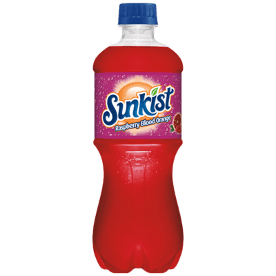 Sunkist Raspberry Blood Orange (Rare American) - Exotic Soda Company