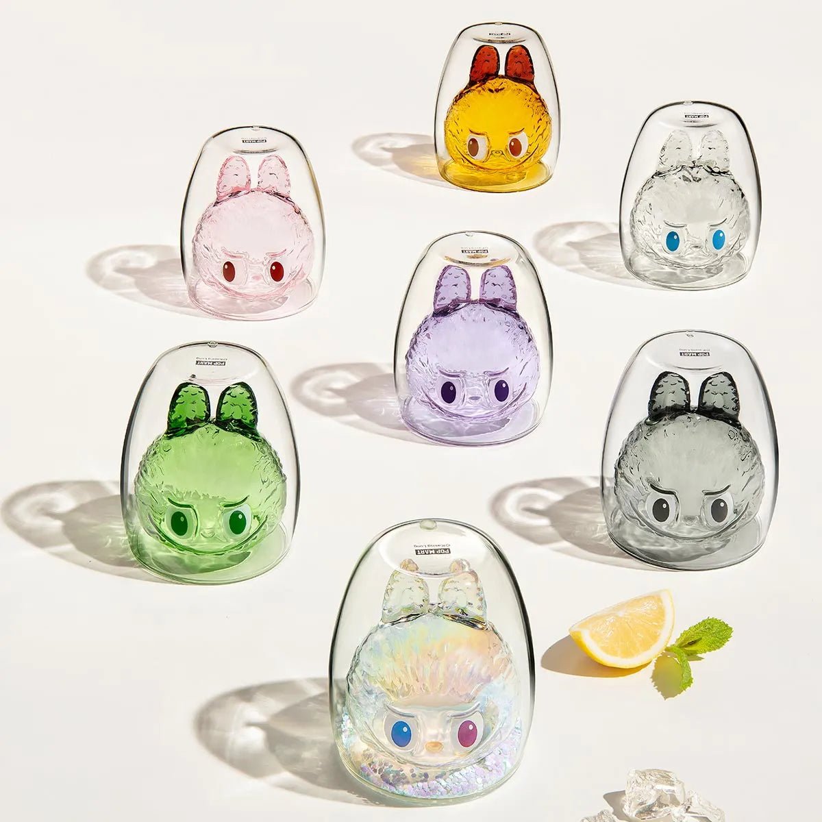 THE MONSTERS - CHEERS ! SERIES - Double - walled Glass Blind Box - Exotic Soda Company