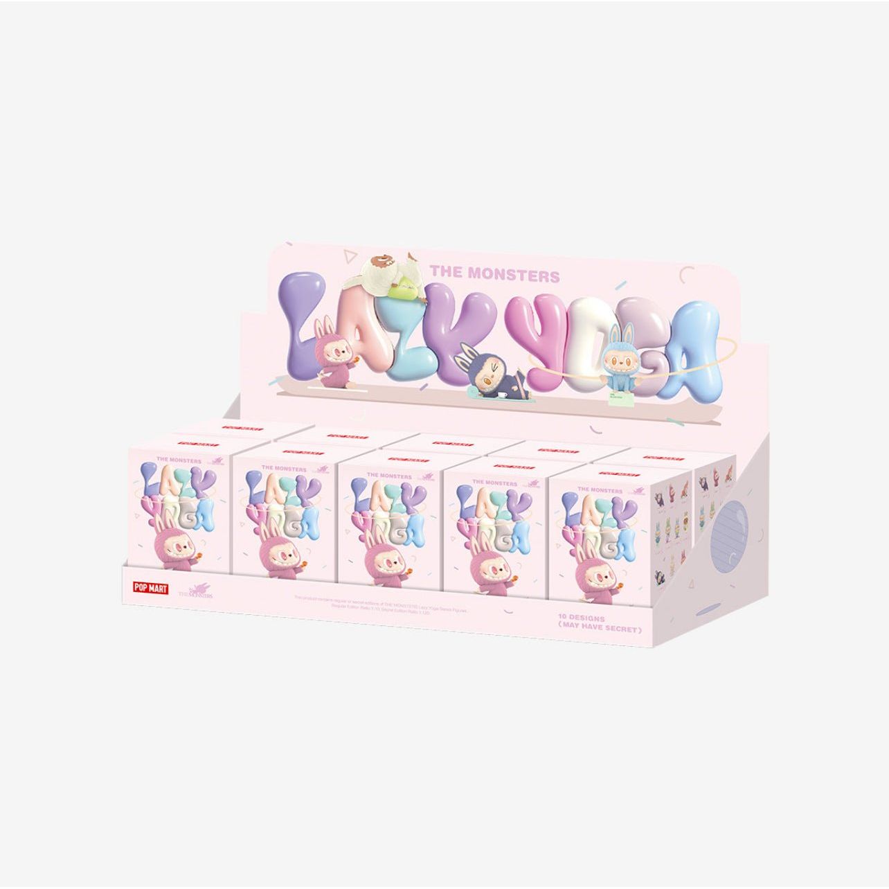 THE MONSTERS Lazy Yoga Series Figures - Exotic Soda Company