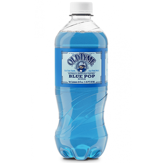 Old Tyme Blue Pop (Rare American) - Exotic Soda Company
