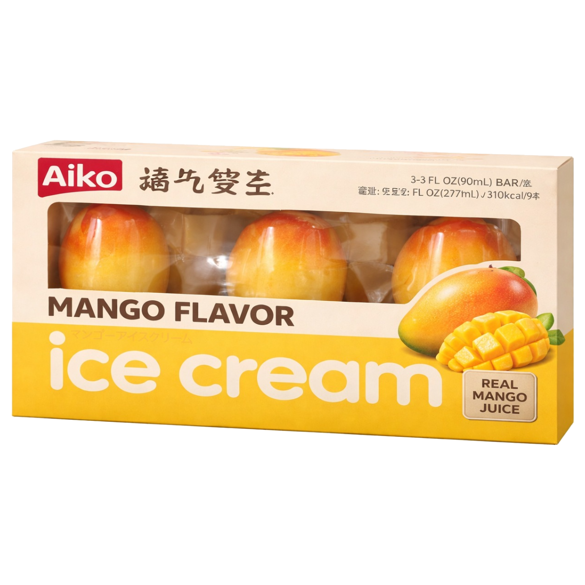 AIKO Garden Mango Ice Cream