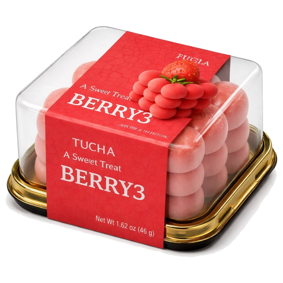 TU CHA Berry Cube Ice Cream