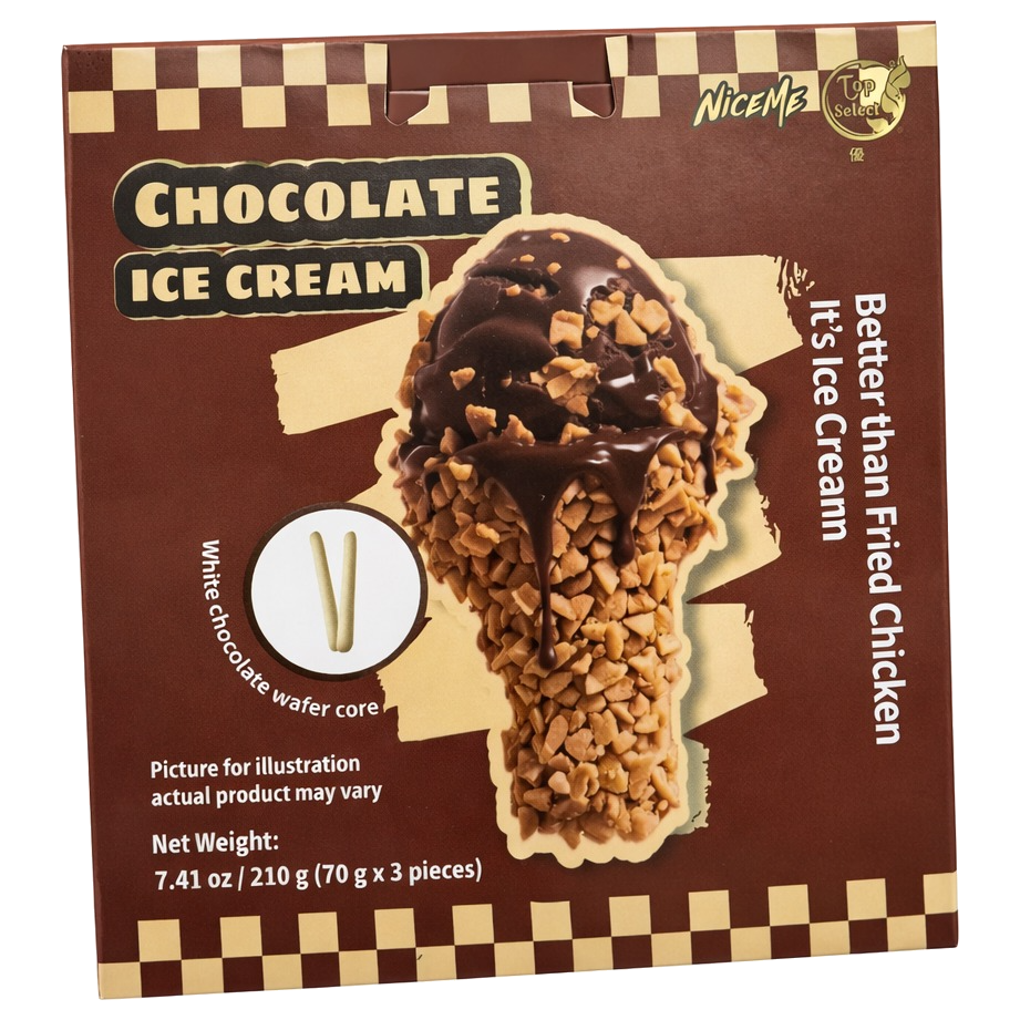 NICEME Chocolate Fried Chicken Ice Cream