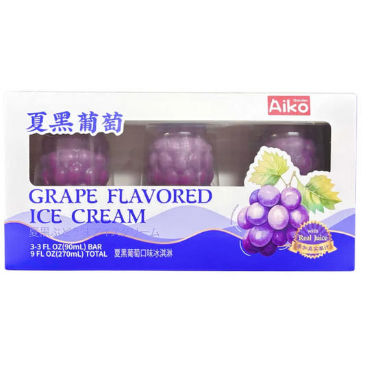 AIKO Garden Grape Flavored Ice Cream