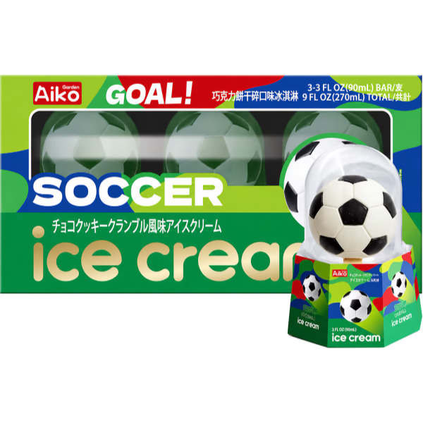 AIKO Soccer Ball Ice Cream