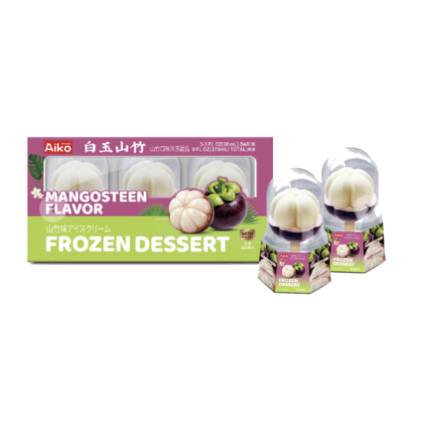 AIKO Garden Mangosteen Flavored Ice Cream