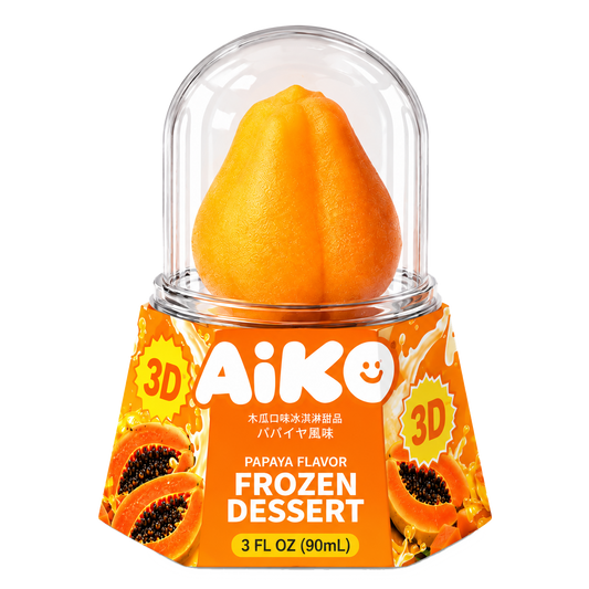 AIKO Papaya Flavored Ice Cream
