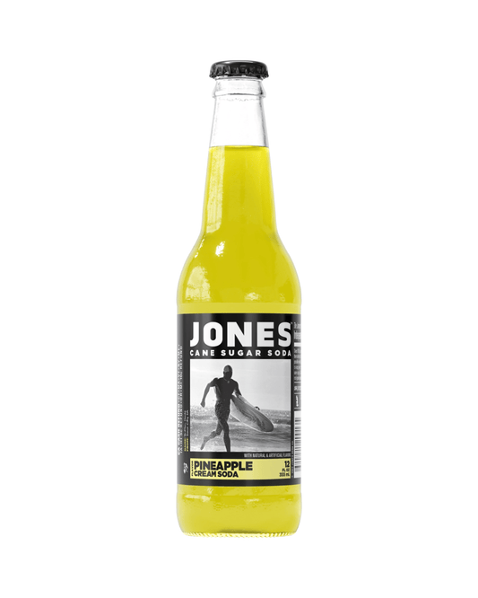 Jones”Pineapple & Cream” PALLET  (6x4pk/12oz) - 4 Pack - Exotic Soda Company