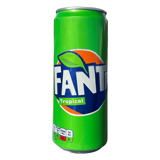 Fanta Tropical Can (Macedonia) - Exotic Soda Company