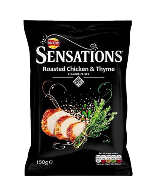 Walkers Sensations “Roasted Chicken & Thyme” (Brazil) - Exotic Soda Company