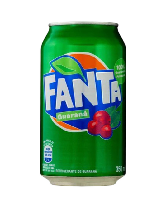 Fanta “Guarana” (Brazil) - Exotic Soda Company