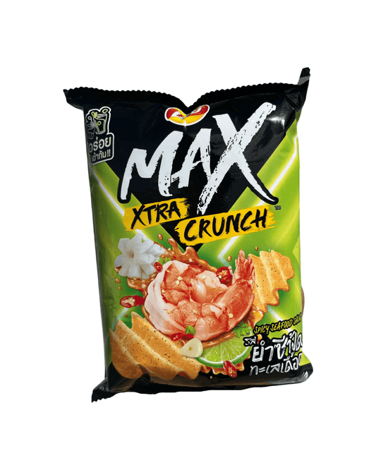 Lays MAX “Spicy Seafood Salad” (Thailand) - Exotic Soda Company