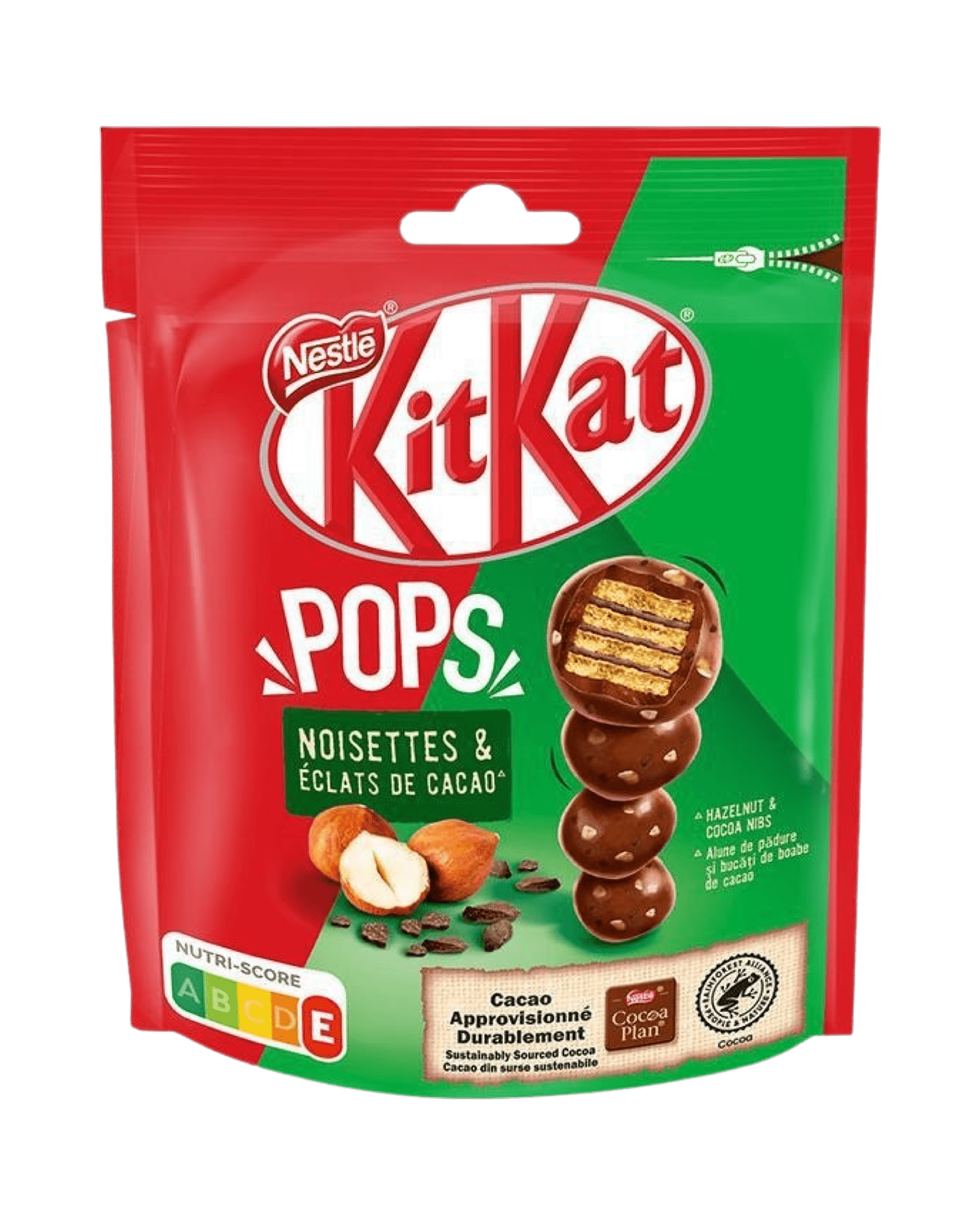 KitKat POPS “Hazelnut & Coco” (France) - Exotic Soda Company
