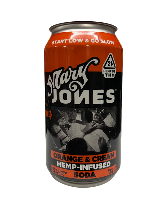 Mary Jones Orange Cream 5mg - Exotic Soda Company