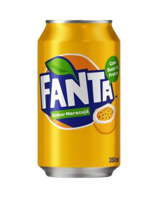 Fanta “Maracujá” (Brazil) - Exotic Soda Company
