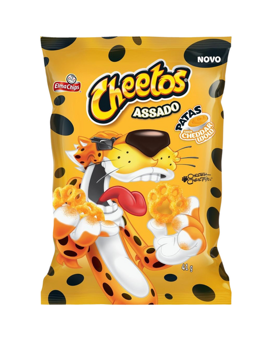 Cheetos Patas “Cheddar” (Brazil) - Exotic Soda Company