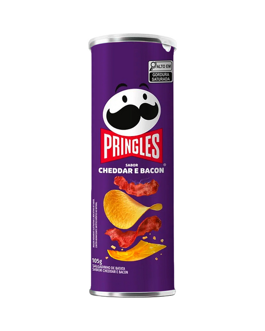 Pringles “Cheddar Bacon” (Brazil)