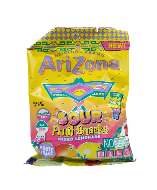 Arizona Sour Fruit Snacks - Exotic Soda Company