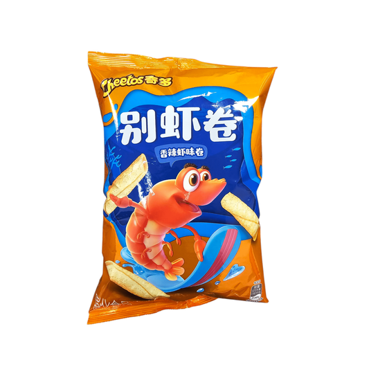 Cheetos Spicy Shrimp Flavor Twist (China) - Exotic Soda Company