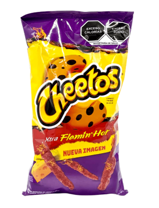 Cheetos Xtra Flaming Hot ( Mexico ) - Exotic Soda Company