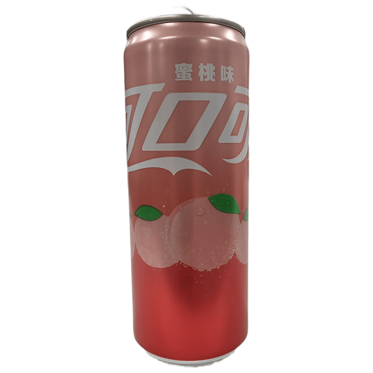 Coca Cola White Peach Can ( China ) - Exotic Soda Company