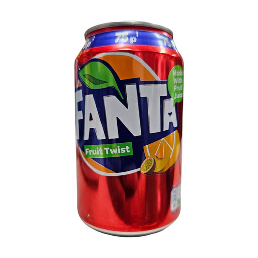 Fanta Fruit Twist can - UK - Exotic Soda Company
