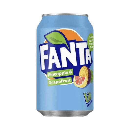 Fanta “Pineapple & Grapefruit” (UK) - Exotic Soda Company