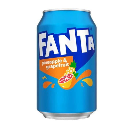 Fanta “Pineapple & Grapefruit” (UK) - Exotic Soda Company