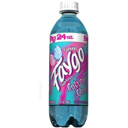 Faygo “Cotton Candy” (Rare American) - Exotic Soda Company